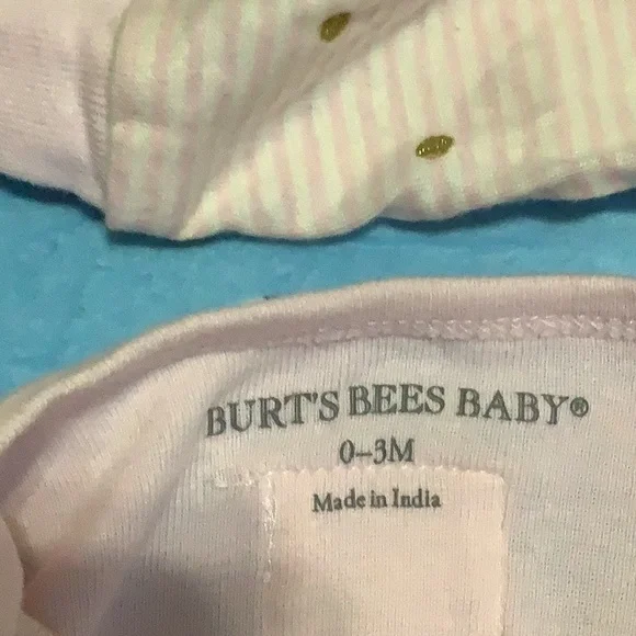 Cloud Island Pink and Cream Bodysuit and Pajama Set - Picture 3 of 6